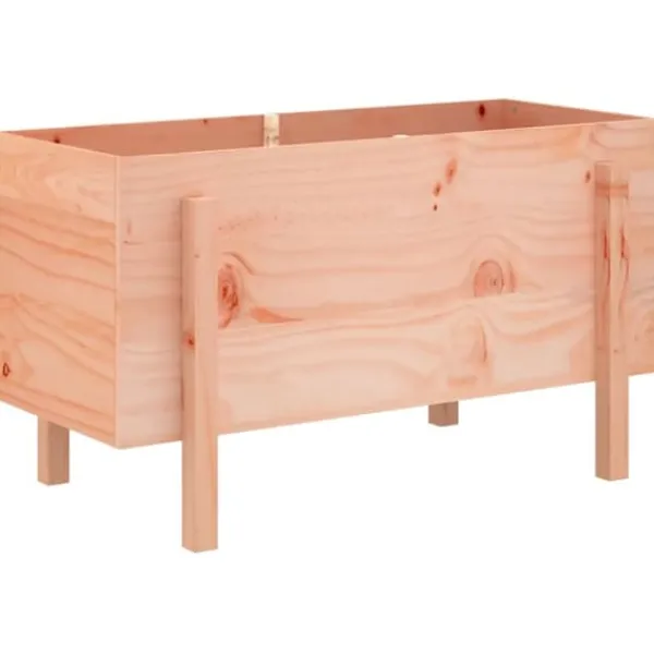 Online Upphöjd odlingslåda på ben - Massivt douglasträ | Storlek: 101x50x57 cm Plantningsbænke