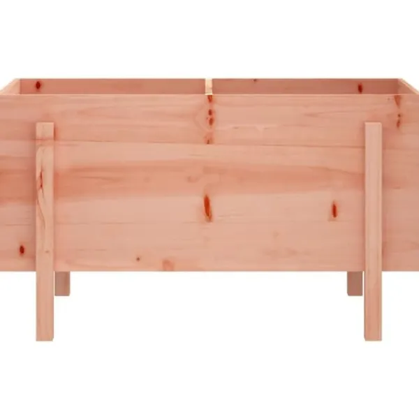 Online Upphöjd odlingslåda på ben - Massivt douglasträ | Storlek: 101x50x57 cm Plantningsbænke