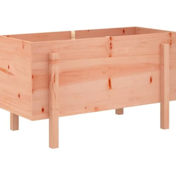 Online Upphöjd odlingslåda på ben - Massivt douglasträ | Storlek: 101x50x57 cm Plantningsbænke