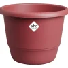 Krukker & Plantebeholdere^Urtepotte - ELHO - Amiga Rund 47 - Rød - Ø 47 x H 35 cm - Udendørs - 100% genbrugt