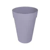 Krukker & Plantebeholdere^Urtepotte - Elho - Loft Urban Rund - Højde 35 - Lilla - L 34 x B 33,5 x H 45 cm - Udendørs - 100% genbrugt