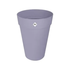 Krukker & Plantebeholdere^Urtepotte - Elho - Loft Urban Rund - Højde 35 - Lilla - L 34 x B 33,5 x H 45 cm - Udendørs - 100% genbrugt