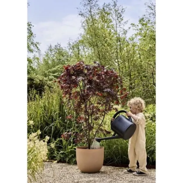 Outlet Urtepotte - ELHO - Sereh Rond 40 - Brun - Ø 39 x H 33 cm - 100% genbrugt Krukkeplanter Indendørs