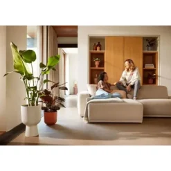 Sale Urtepotte - Elho - Vibes Fold Coupe - Hvid - L 30 x B 29,5 x H 45 cm - Indendørs - 100% genbrugt Krukker & Plantebeholdere