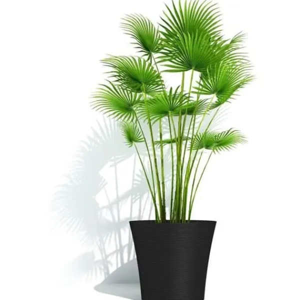 Krukker & Plantebeholdere^Urtepotte - GARDEN ID - Green Care Sense Sort-Antracit - 30 x 27 cm - 10 års garanti - 100% genanvendt - UV- og frostbestandig