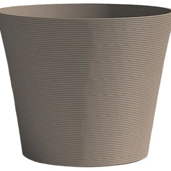 Urtepotte - GARDEN ID - Green Care Sense Taupe - 30 x 27 cm - 10 års garanti - 100% genanvendt - UV- og frostbestandig Krukker & Plantebeholdere