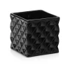 Krukker & Plantebeholdere^Urtepotte | PIANO | firkantet sort lille | 13x13 cm | ALL 127755