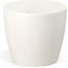Krukker & Plantebeholdere^Urtepotte plastiklåg hvid 15,5 cm Magnolia
