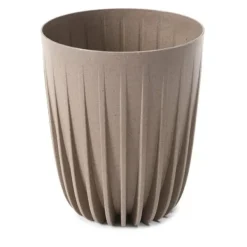 Clearance Urtepotte Strippet ECO kaffe latte 19xh23 Krukker & Plantebeholdere