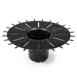 Clearance Urtepotte Strippet ECO kaffe latte 19xh23 Krukker & Plantebeholdere