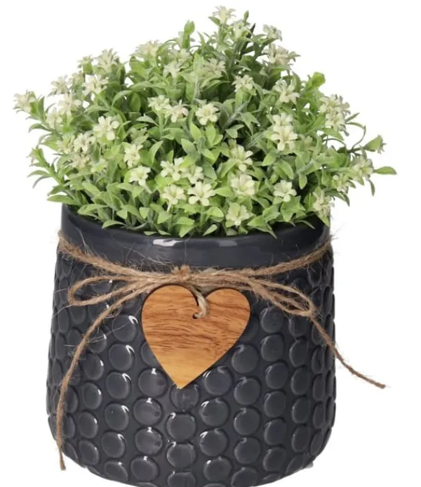 Krukker & Plantebeholdere^URTEPOTTELÅG KERAMISK LÅG 12,5 CM URTEPOTTELÅG