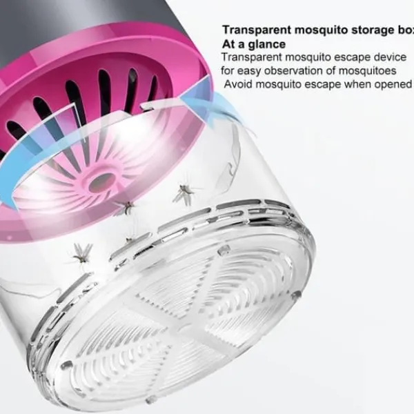 USB Myggefanger med UV-lys, hvid Insektmiddel & Dyreafvisende Middel