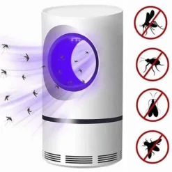 Online UV Attraktion Light Mosquito Killer USB Elektrisk Bug Zapper Skadedyrsfælder