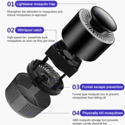 Sale UV -myglampe - Mosquito Catcher USB Insektmiddel & Dyreafvisende Middel