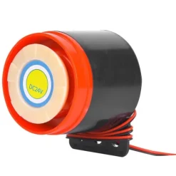 Hot 24V 110dB Aktiv Buzzer Alarm Bipper med Ledning - DIY Elektronik Brandalarm