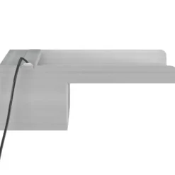 Springvand & Damme^Vandfald med LED RGB-farver i rustfrit stål - Dekorativ havedam | Størrelse: 30 cm