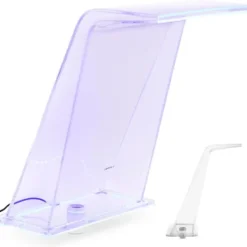 Hot Vandfaldstud med LED-belysning 45 cm, vandgennemstrømning 395 mm Springvand & Damme