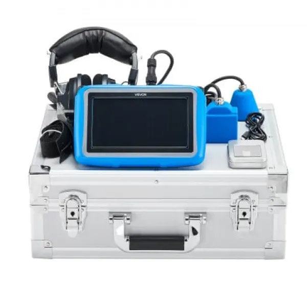 Lækagedetektorer^Vandlækagedetektor, 220x150x50 mm, LCD-touchskærm, indendørs VVS-detektion