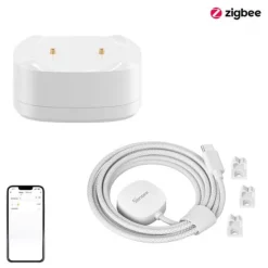 Sale Vandlækage-/oversvømmelsessensorsæt ZigBee SONOFF SNZB-05P + kabel WLDC200 Lækagedetektorer