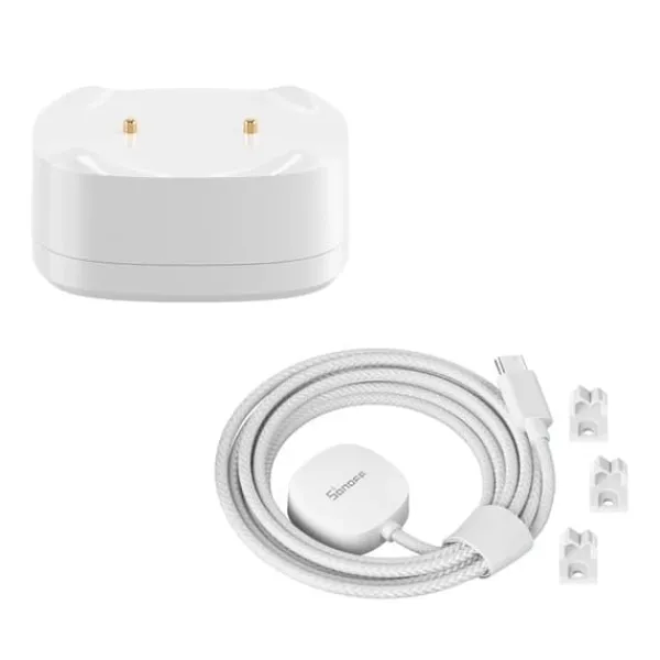 Sale Vandlækage-/oversvømmelsessensorsæt ZigBee SONOFF SNZB-05P + kabel WLDC200 Lækagedetektorer