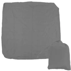Vandtæt Square SPA Cover - Vejrbestandig Hot Tub Protector - 81,5x81,5x11,8 tommer grå Spa & Udendørsbad