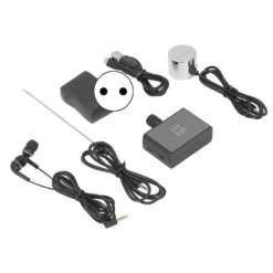 Sale Vattenläckagedetektering Högkänslig läckagemonitor Ljudjustering Vattenledningsläckageövervakning för hemmet EU-kontakt 100‑240V Lækagedetektorer