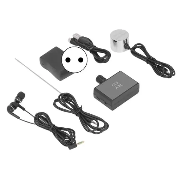 Sale Vattenläckagedetektering Högkänslig läckagemonitor Ljudjustering Vattenledningsläckageövervakning för hemmet EU-kontakt 100‑240V Lækagedetektorer