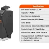 Våbenskab, Biometrisk Adgang, Kompakt Design,1 Pistoler Bounce Pengeskabe