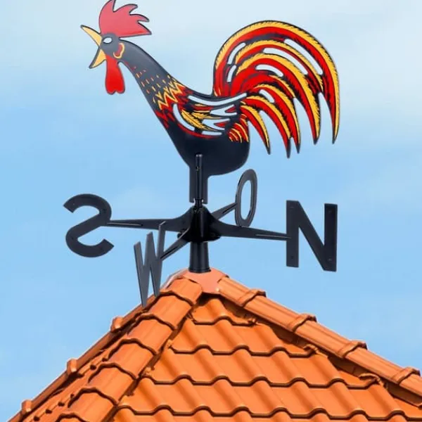 Vinddekoration^Vejrhane vindrose