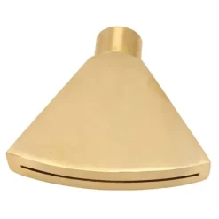 Outlet Ventilatorformet springvandsdyse G1 tommer messing fladt hovedsprøjtedyse Springvandsprinklerhoved til havebassindam landskabspleje Springvand & Damme