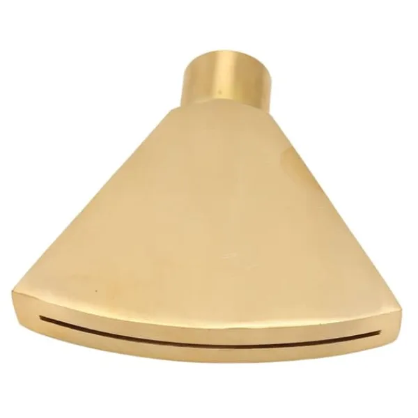 Outlet Ventilatorformet springvandsdyse G1 tommer messing fladt hovedsprøjtedyse Springvandsprinklerhoved til havebassindam landskabspleje Springvand & Damme