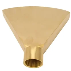 Outlet Ventilatorformet springvandsdyse G1 tommer messing fladt hovedsprøjtedyse Springvandsprinklerhoved til havebassindam landskabspleje Springvand & Damme