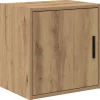 Clearance Vægskab til garage - Stabilt konstrueret træ | Farve: Natur | Størrelse: 80x30x90 cm Skure, Garager & Carports