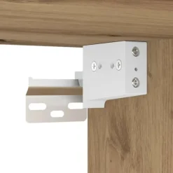 Clearance Vægskab til garage - Stabilt konstrueret træ | Farve: Natur | Størrelse: 80x30x90 cm Skure, Garager & Carports