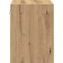 Clearance Vægskab til garage - Stabilt konstrueret træ | Farve: Natur | Størrelse: 80x30x90 cm Skure, Garager & Carports