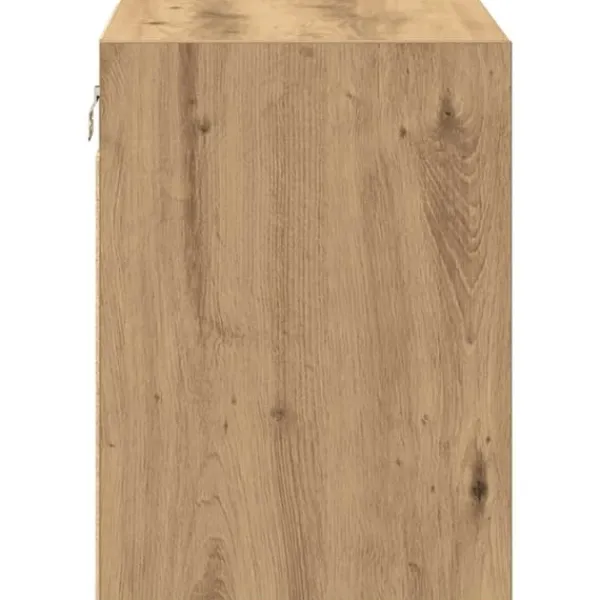 Clearance Vægskab til garage - Stabilt konstrueret træ | Farve: Natur | Størrelse: 80x30x90 cm Skure, Garager & Carports
