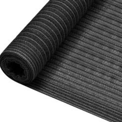 vidaXL Haveduge^afskærmning 1,5x25 m 195 g/m² HDPE antracitgrå - Parasoller og solskærme