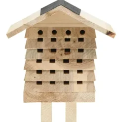 Outlet bihotel 22x20x20 cm massivt fyrretræ - Huse & bure til små dyr Til Fugle & Småvildt