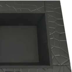 Best bålfad med ildrager 79x79x46,5 cm str. XXL stål - Ildsteder Pejse