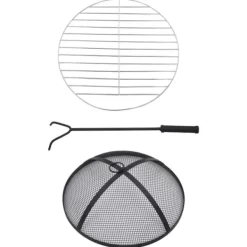 vidaXL Pejse^bålfad mosaik 68 cm keramik terracottafarvet - Ildsteder