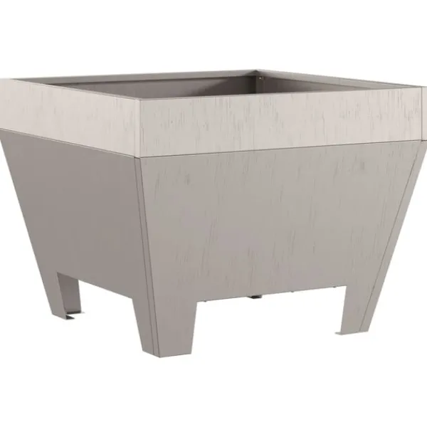 Outlet Bålsted Brun 50 x 50 x 38 cm Forvitret stål Pejse