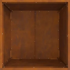 Outlet Bålsted Brun 50 x 50 x 38 cm Forvitret stål Pejse
