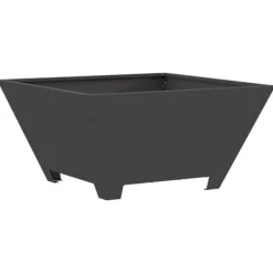 Discount Bålsted Sort 60 x 60 x 30 cm Koldvalset stål Pejse