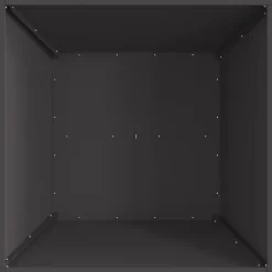 Discount Bålsted Sort 60 x 60 x 30 cm Koldvalset stål Pejse