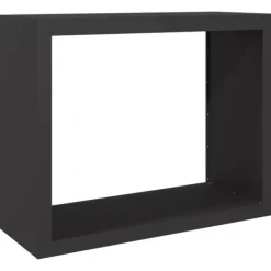 Clearance brændestativ 100x40x80 cm stål sort Tilbehør Til Brændeovne & Pejse
