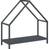 Online brændestativ 60x25x60 cm koldvalset stål antracitgrå Tilbehør Til Brændeovne & Pejse
