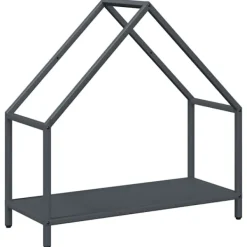 Online brændestativ 60x25x60 cm koldvalset stål antracitgrå Tilbehør Til Brændeovne & Pejse
