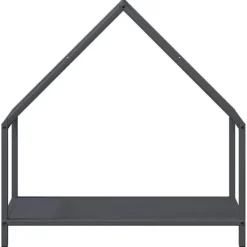 Online brændestativ 60x25x60 cm koldvalset stål antracitgrå Tilbehør Til Brændeovne & Pejse