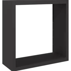 vidaXL Tilbehør Til Brændeovne & Pejse^brændestativ 100x40x100 cm stål sort