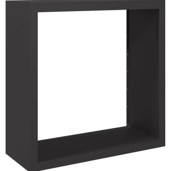 vidaXL Tilbehør Til Brændeovne & Pejse^brændestativ 100x40x100 cm stål sort